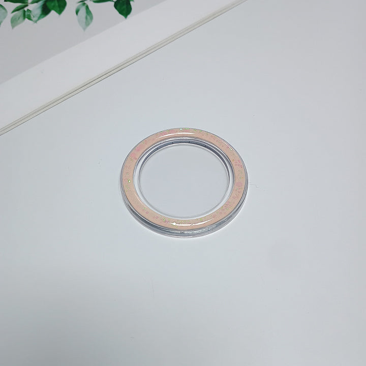 Decorative Transparent Compact Mirror Bowlift