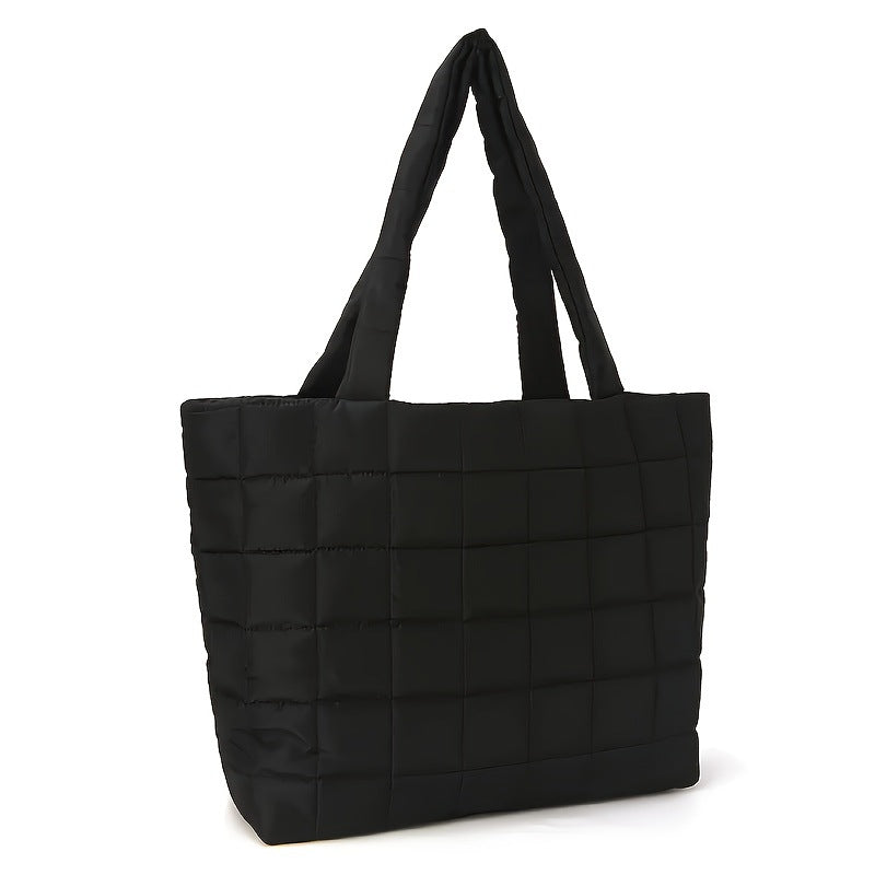 Square-shaped tote bag with padded design Bowlift