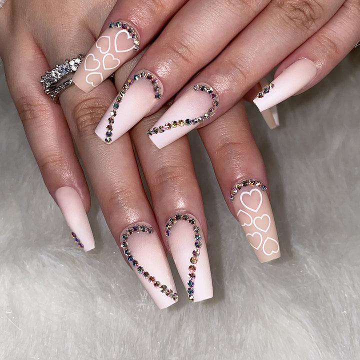 Artful Nail Art with Love Motifs Bowlift