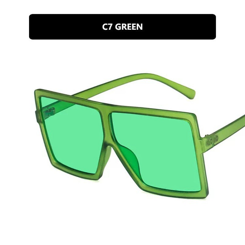 Women's stylish oversized sunglasses in elegant square design Bowlift