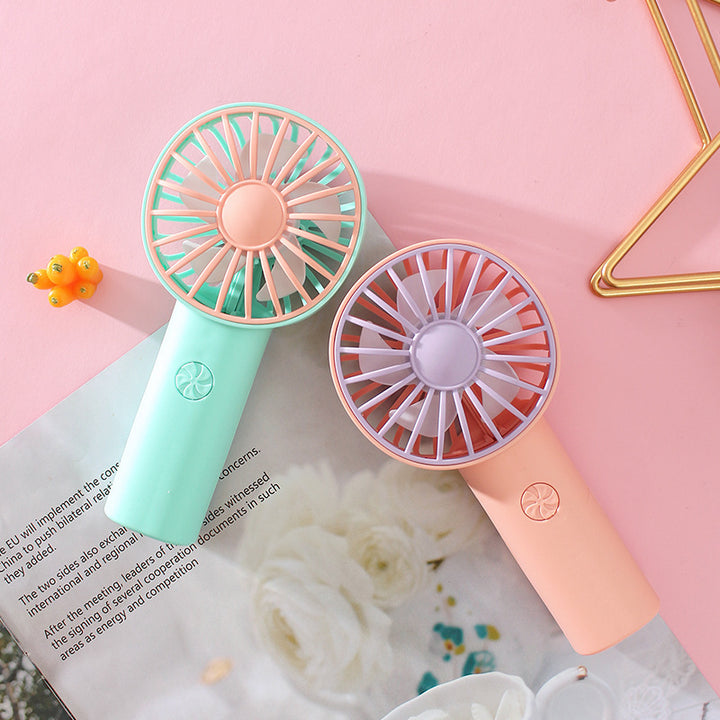 Ladies Portable Handheld Fan with Ergonomic Grip and Quiet Operating Modes Bowlift