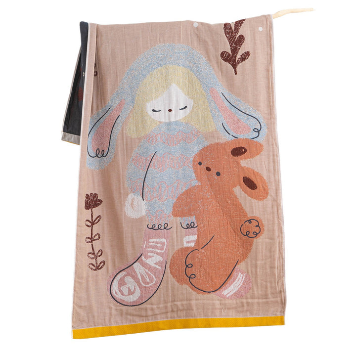 Women's cuddly cloth with processed bear motif Bowlift