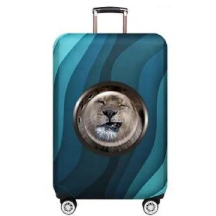 Women's Hard Shell Suitcase with Creative Animal Design Bowlift