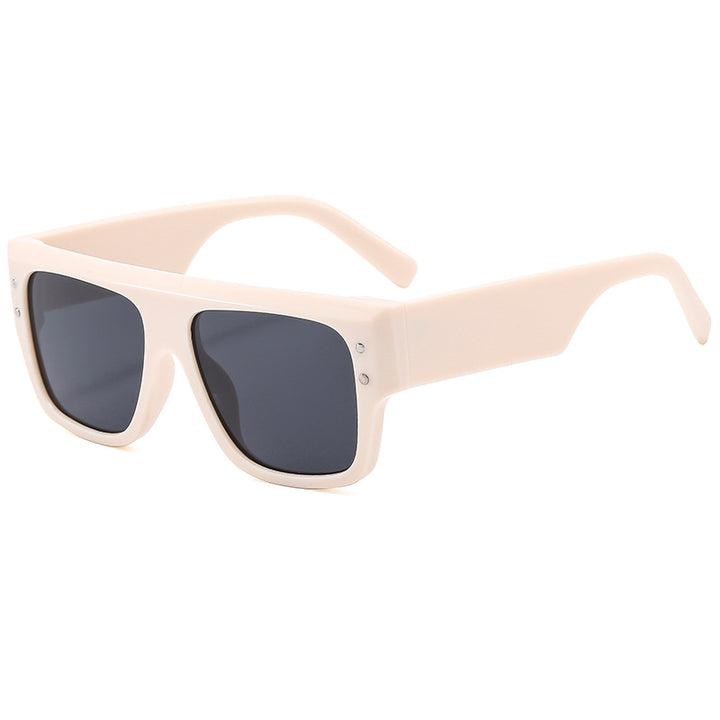 Ladies fashionable sunglasses with rectangular frame and polarized lenses Bowlift