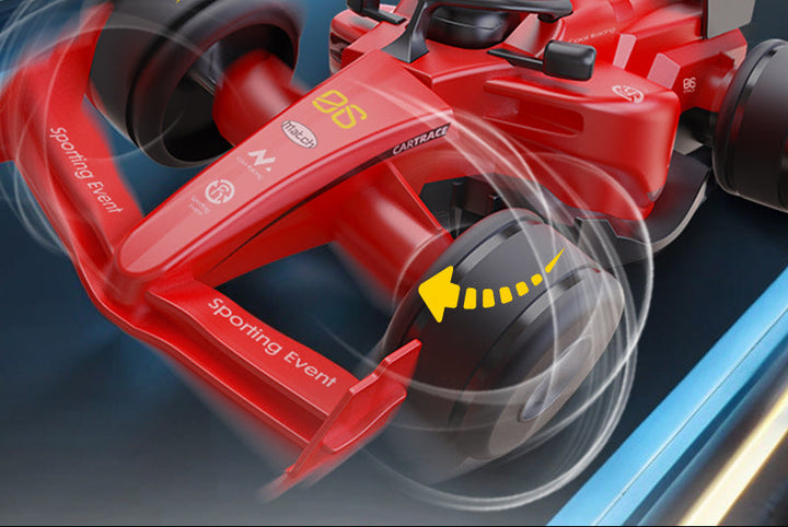 Stunt Racing Car Toy with 360-Degree Spin Feature Bowlift