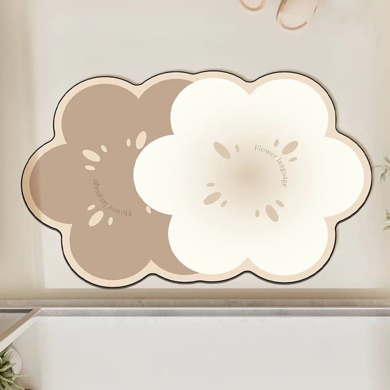 Decorative Floral Area Mat