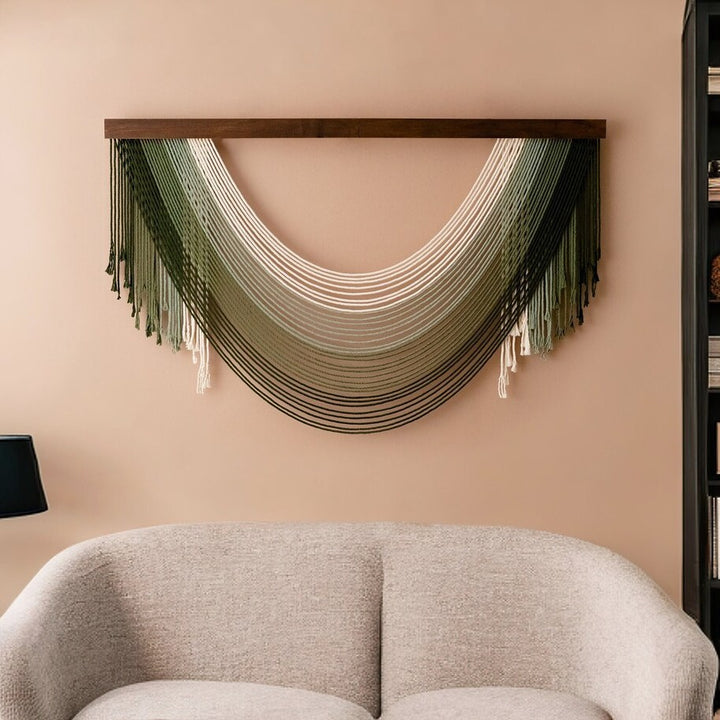 Wall shelf in Scandinavian style