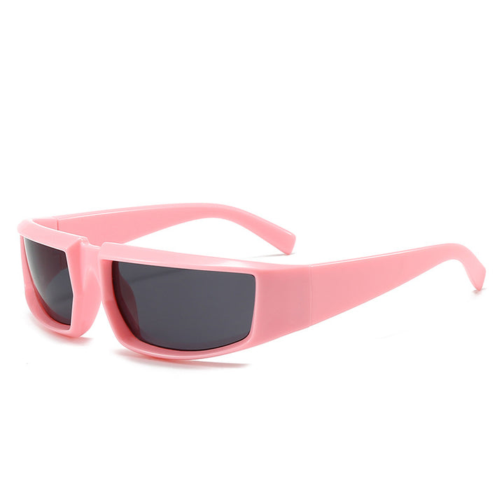 Women's stylish sunglasses in futuristic design Bowlift