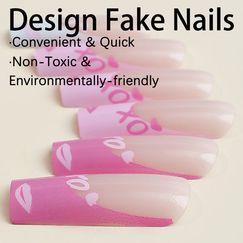 Nail art set with ombre effect Bowlift
