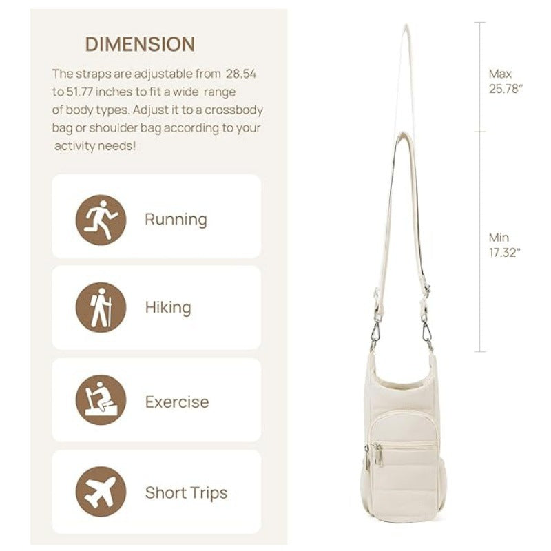 Multifunctional water bottle and accessory bag Bowlift