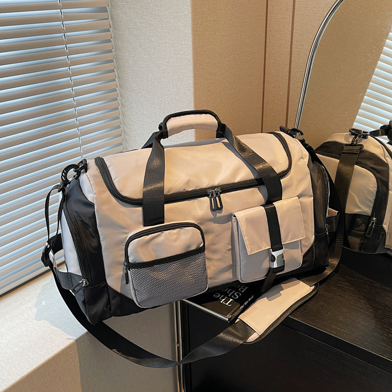 Versatile Multi-Compartment Travel Duffel Bag