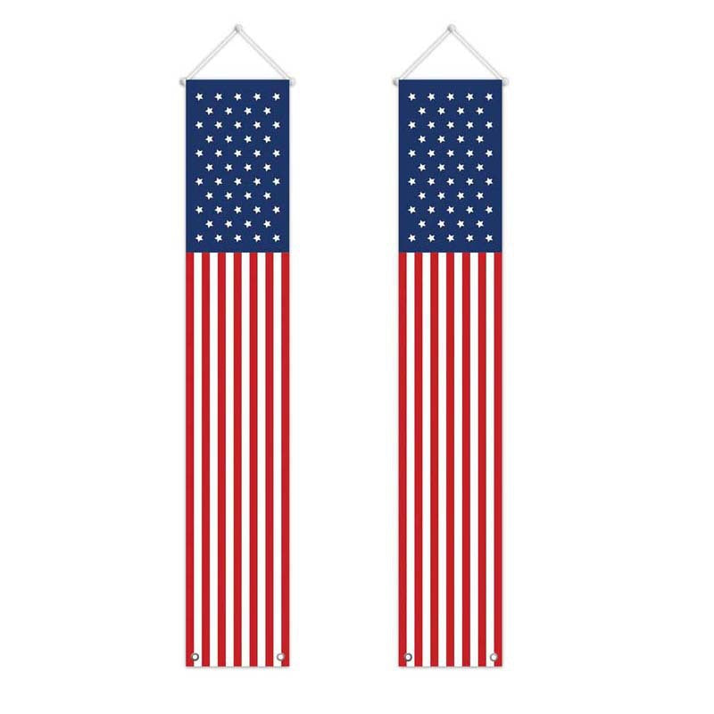 Unisex nan hanging patriotic door banner set Bowlift