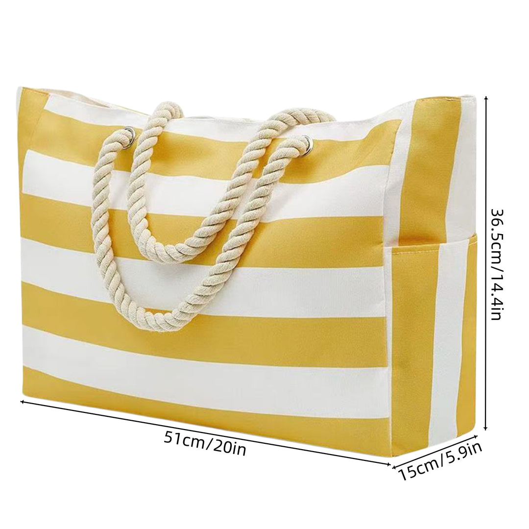Beach bag with sturdy rope handles Bowlift
