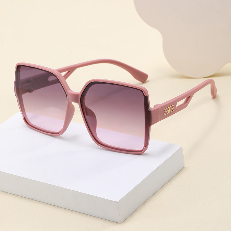 Ladies Oversized Sunglasses with striking angular design Bowlift