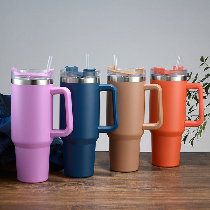 Women’s thermos mug with ergonomic handle Bowlift