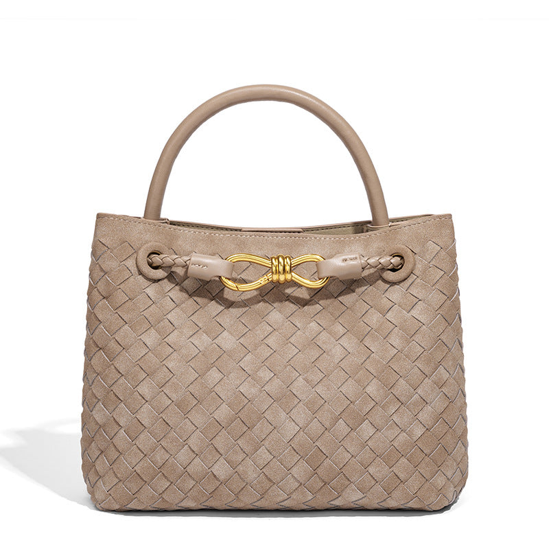Chic Woven Handbag Bowlift
