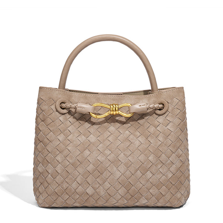 Chic Woven Handbag Bowlift