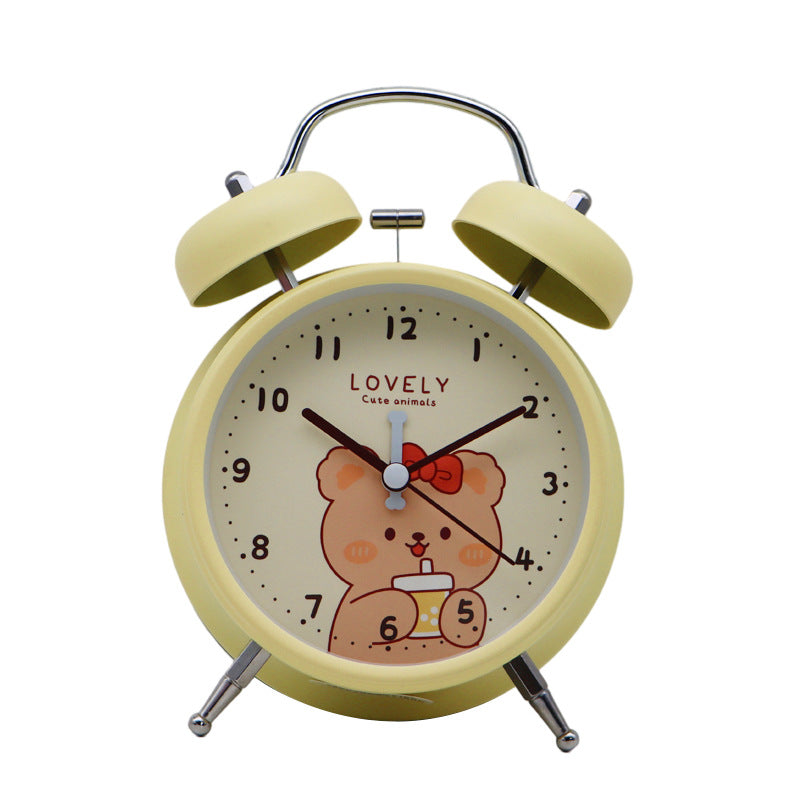Cute animal design alarm clock Bowlift
