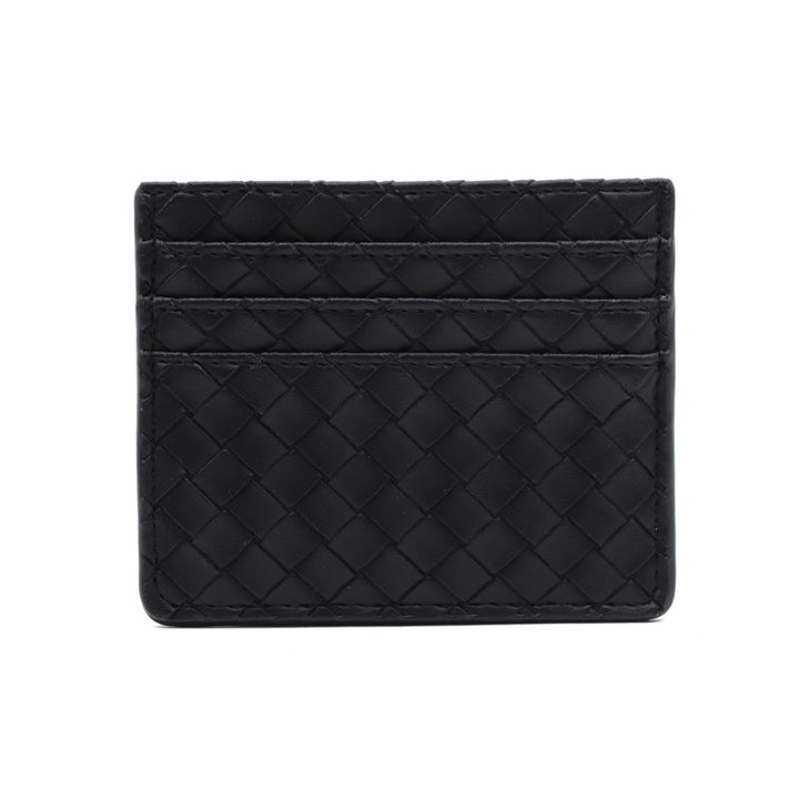 Textured Leather Card Holder