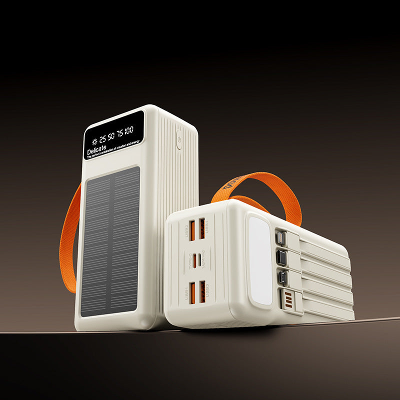 Portable Solar Power Bank with high capacity and intelligent charging technology Bowlift