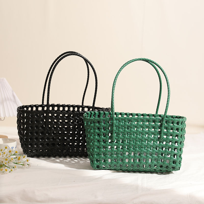 Braided Bast Carrier Bag Bowlift