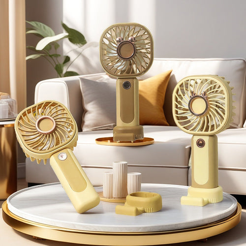 Women's Portable Mini Fan with Adjustable Tilt Angle Bowlift