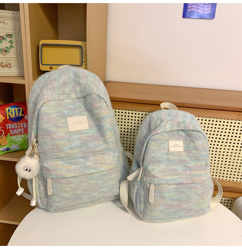 Cozy Textured Backpack