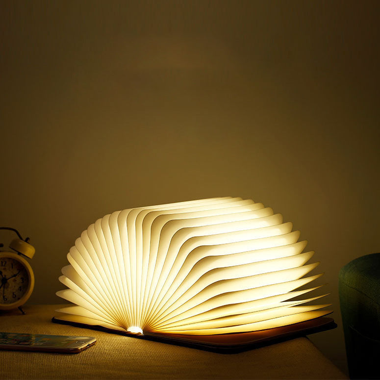 BowLift | 📖 Wooden Book Lamp - For Desk Study Gift Decoration Light