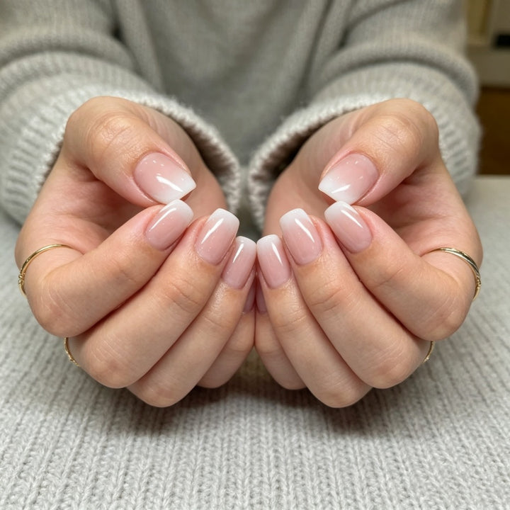 Gradient Ombre Press-On Nails Bowlift
