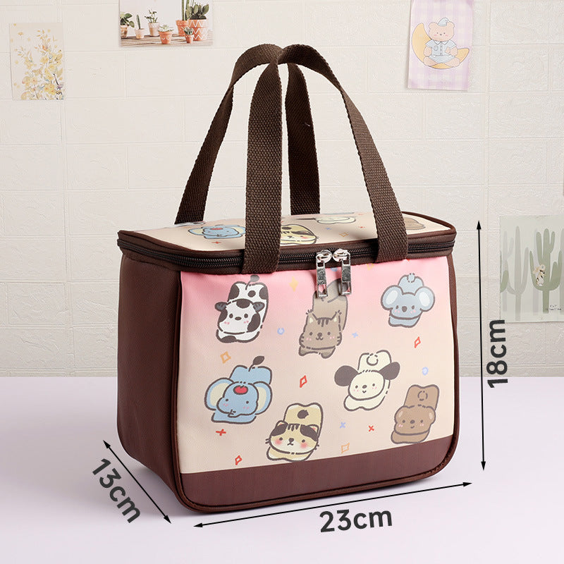 Insulated Cartoon Lunch Tote Bowlift