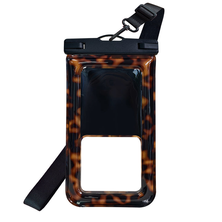 Waterproof smartphone shoulder bag with transparent viewing window Bowlift
