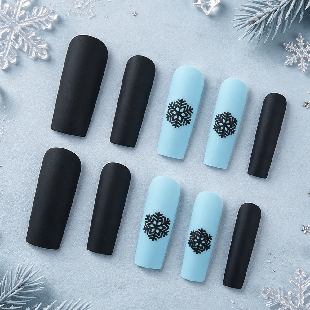 Winter-Themed Long-Lasting Nail Art Bowlift