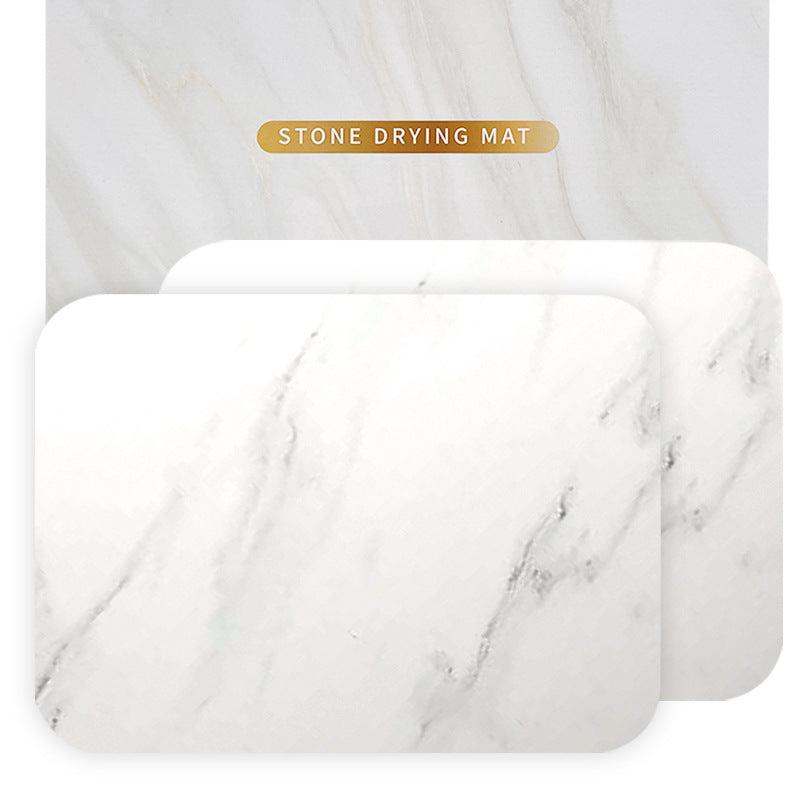 Luxury Marble Design Drying Mat
