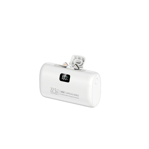 Portable power bank with integrated charger Bowlift