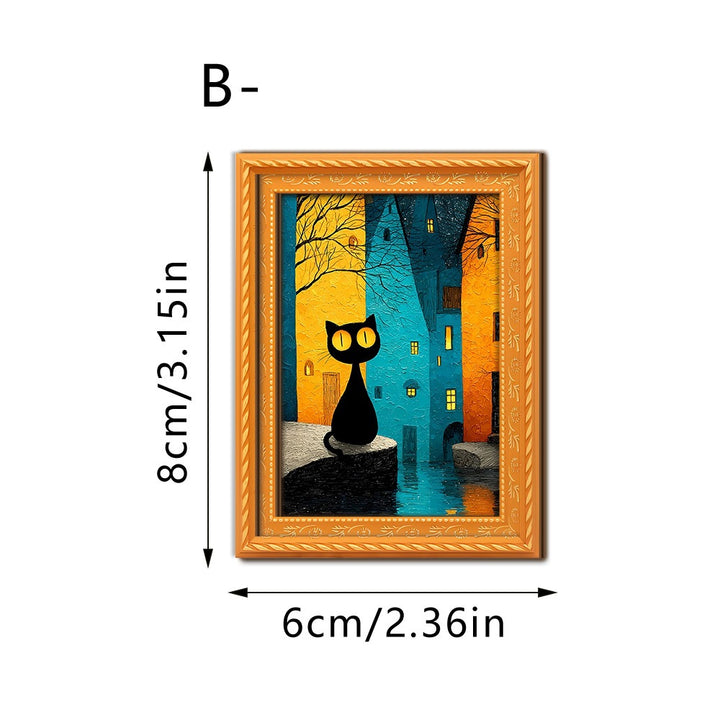 Decorative cat art with futuristic design Bowlift