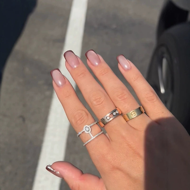 Ombre Nail Art Design Bowlift