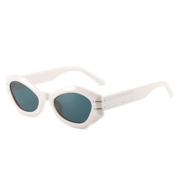 Ladies stylish designer sunglasses with unique frame construction Bowlift