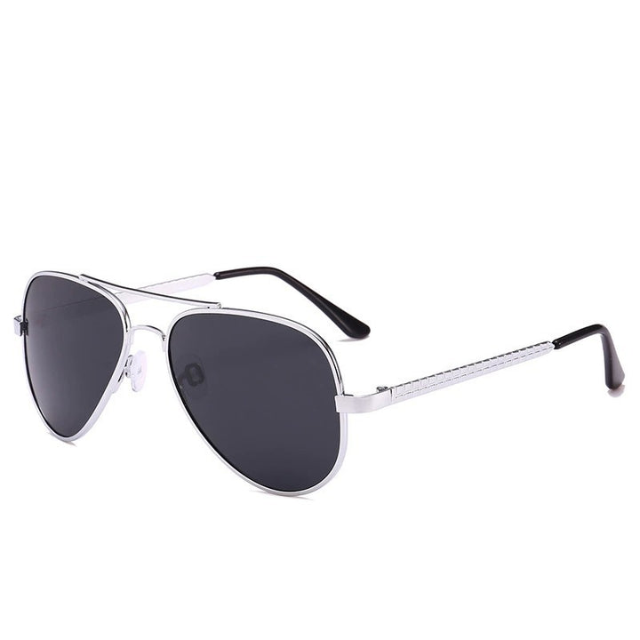 Men's Pilot Sunglasses with UV Protection and Trendy Metal Hinge Bowlift