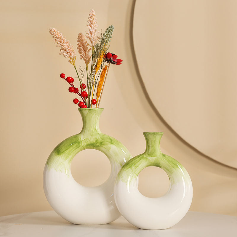 Modern Ceramic Vase Bowlift