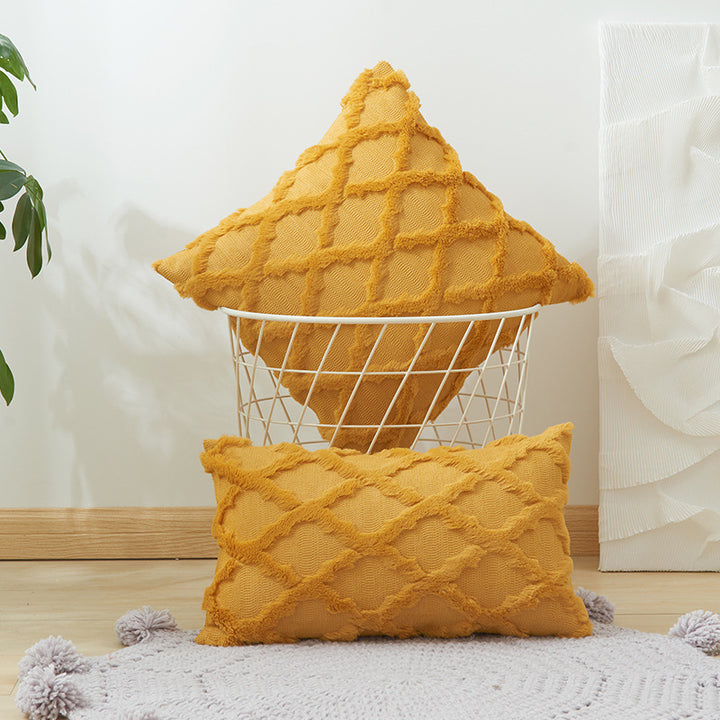 Textured Cozy Decorative Throw Pillow
