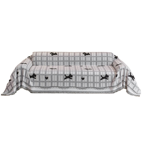 Decorative Knitted Throw Blanket