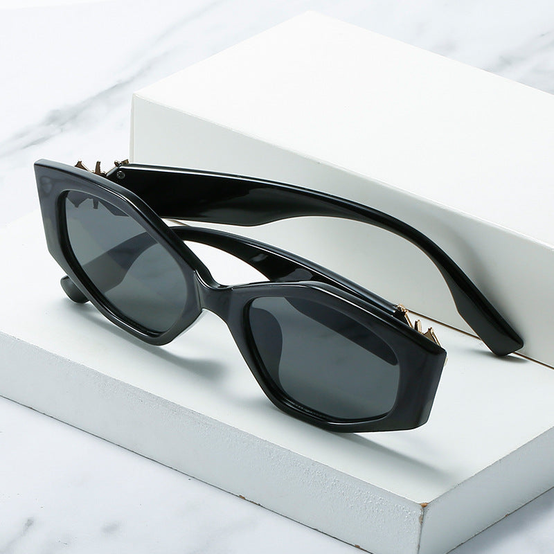 Statement Hexagonal Frame Sunglasses Bowlift 1787812354