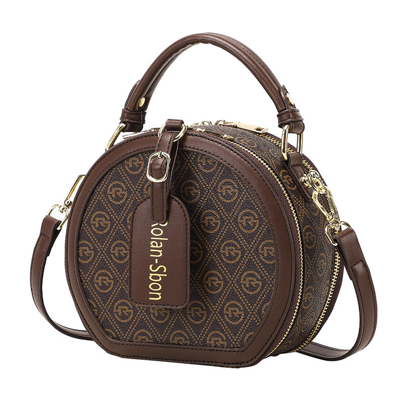 Round Structured Handbag