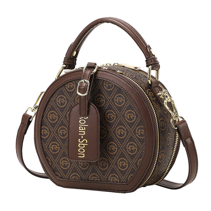 Round Structured Handbag