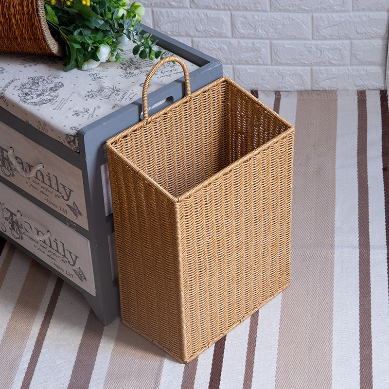 Unisex storage basket with practical carrying handle Bowlift