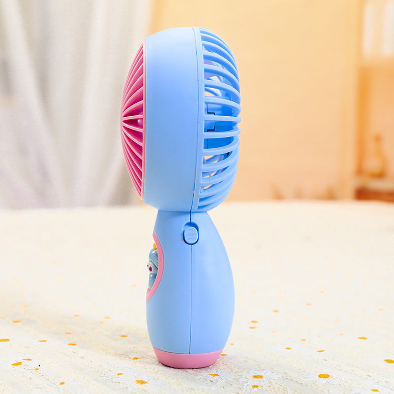 Women's Portable Handheld Fan with Cute Animal Design Bowlift