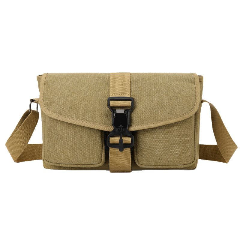 Versatile Canvas Crossbody Bag Bowlift