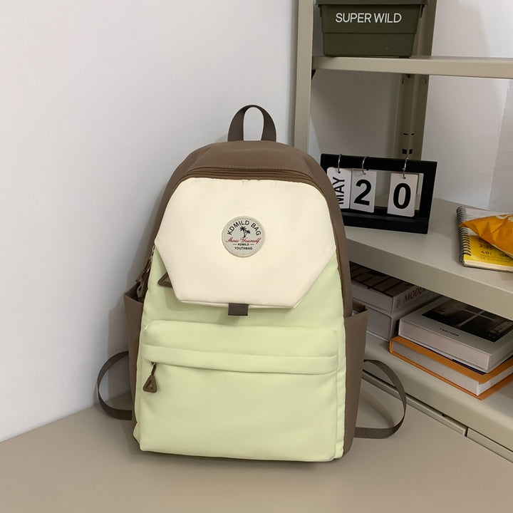 Casual Lightweight School Backpack Bowlift