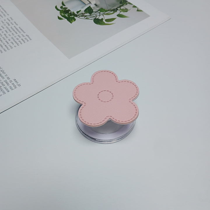 Decorative Flower Compact Mirror Bowlift