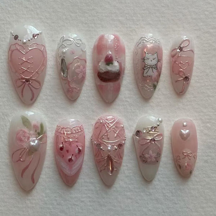 Decorative Nail Enhancement Set Bowlift